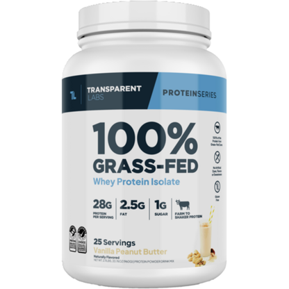100% Grass-fed whey isolate protein