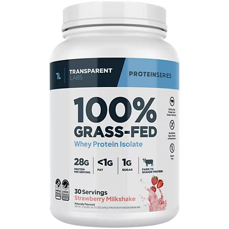 100% Grass-fed whey isolate protein