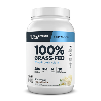 100% Grass-fed whey isolate protein
