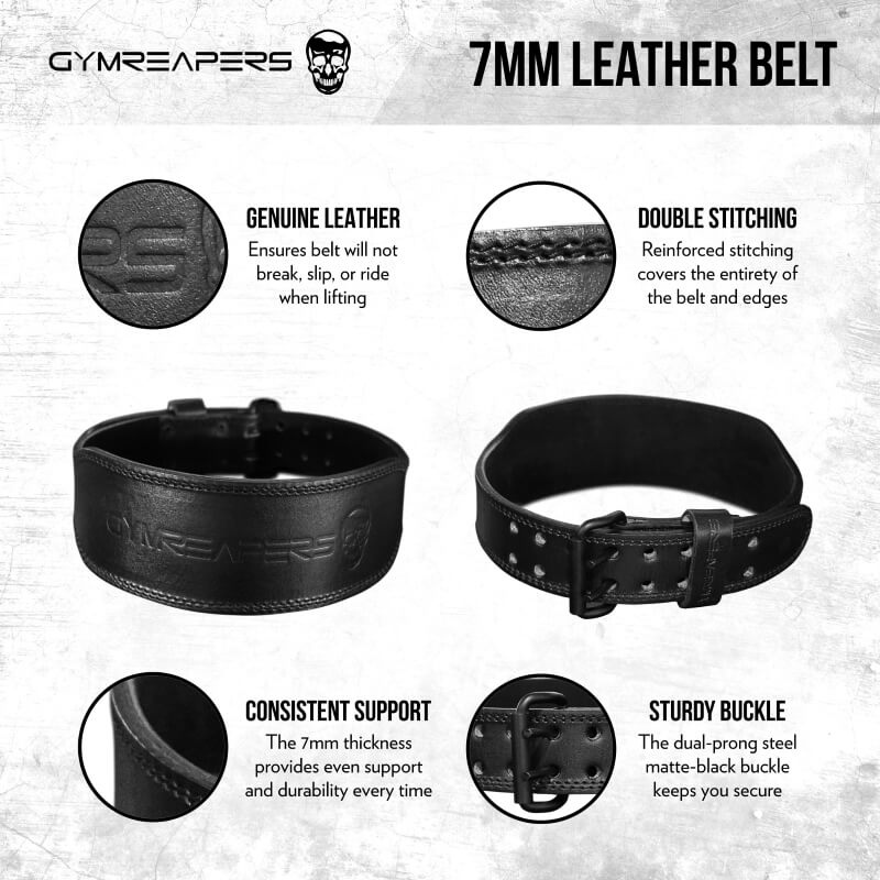 GYMREAPERS WEIGHTLIFTING BELT | 7MM