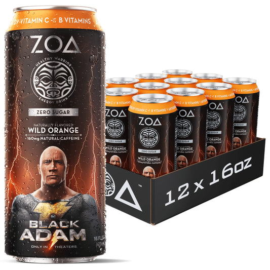 ZOA RTD BLACK ADAM EDITION - Nutritional Supplement Store NJ - Best Vitamins online New Jersey - fitland.nj